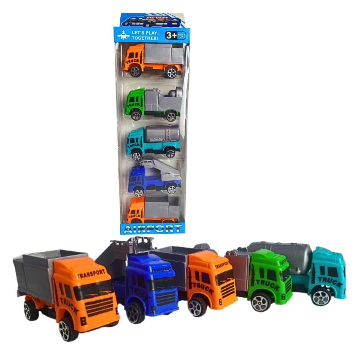 Mini Caminhões De Construção Aeroporto Sortidos - Ark Toys Mini Caminhões De Construção Aeroporto Sortidos - Ark Toys